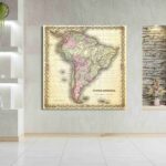 Canvas Print - Maps 1001