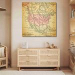 Canvas Print - Maps 1002