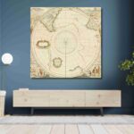 Canvas Print - Maps 1003