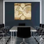 Canvas Print - Maps 1006