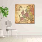 Canvas Print - Maps 1015